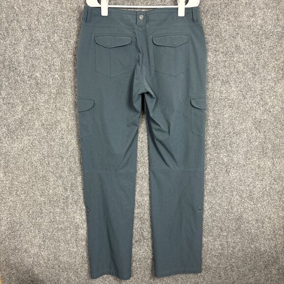 Kuhl Flex roll Up Pants Womens Size 12 Blue Outdoors Hiking Camping - Picture 2 of 11